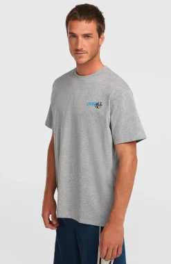 Homme O'Neill T-Shirts|Protection Anti-Uv-HommesT-shirt Essentials 90s Graphic| Gris