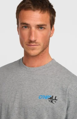 Homme O'Neill T-Shirts|Protection Anti-Uv-HommesT-shirt Essentials 90s Graphic| Gris