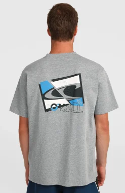 Homme O'Neill T-Shirts|Protection Anti-Uv-HommesT-shirt Essentials 90s Graphic| Gris