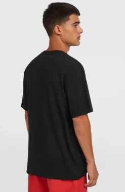 Homme O'Neill T-Shirts|Protection Anti-Uv-HommesT-shirt Front Print| Noire