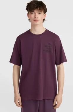 Homme O'Neill T-Shirts|Protection Anti-Uv-HommesT-shirt Future Surf Society| Violet