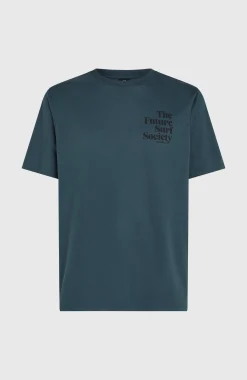Homme O'Neill T-Shirts|Protection Anti-Uv-HommesT-shirt Future Surf Society| Bleu