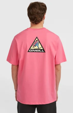 Homme O'Neill T-Shirts|Protection Anti-Uv-HommesT-shirt FWC'Play Graphic| Rose