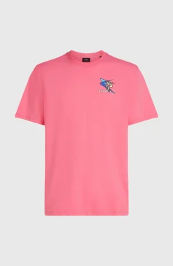Homme O'Neill T-Shirts|Protection Anti-Uv-HommesT-shirt FWC'Play Graphic| Rose