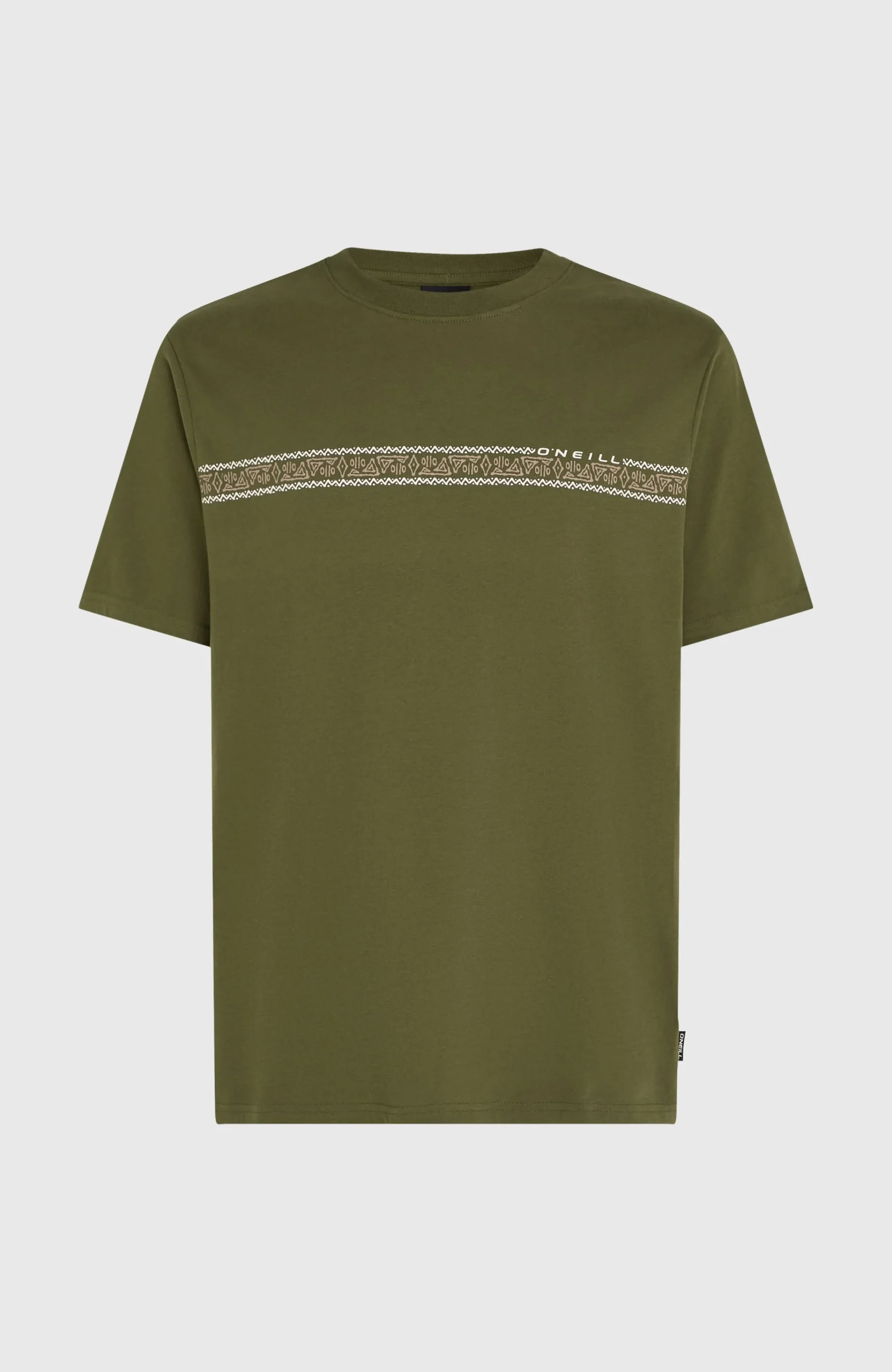 Homme O'Neill T-Shirts|Protection Anti-Uv-HommesT-shirt Ikat Stripe| Vert