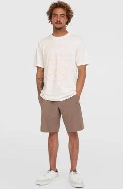 Homme O'Neill T-Shirts|Protection Anti-Uv-HommesT-shirt Jack Muir| Blanc