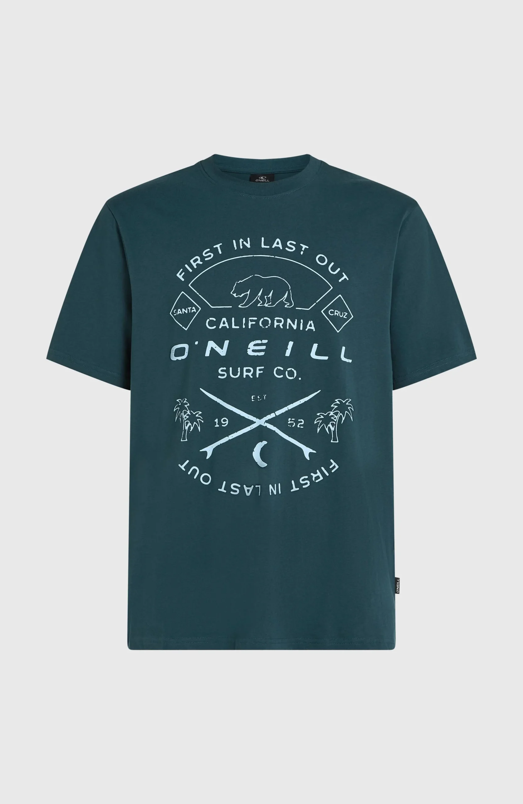 Homme O'Neill T-Shirts|Protection Anti-Uv-HommesT-shirt Jack Muir| Bleu