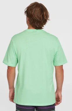 Homme O'Neill T-Shirts|Protection Anti-Uv-HommesT-shirt Jack Muir| Vert