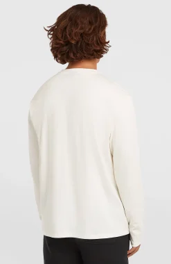 Homme O'Neill T-Shirts|Protection Anti-Uv-HommesT-shirt manches longues Essentials 90s Logo| Blanc