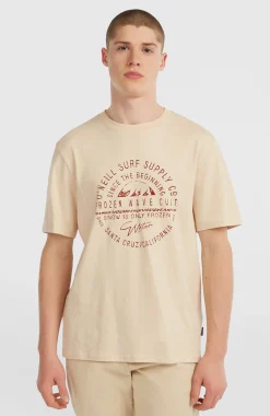Homme O'Neill T-Shirts|Protection Anti-Uv-HommesT-shirt Muir| Beige