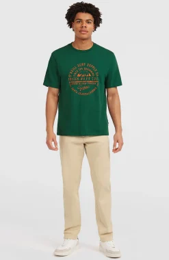 Homme O'Neill T-Shirts|Protection Anti-Uv-HommesT-shirt Muir| Vert