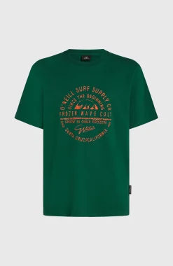 Homme O'Neill T-Shirts|Protection Anti-Uv-HommesT-shirt Muir| Vert