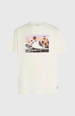 Homme O'Neill T-Shirts|Protection Anti-Uv-HommesT-shirt Gradient| Blanc