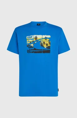 Homme O'Neill T-Shirts|Protection Anti-Uv-HommesT-shirt Gradient| Bleu