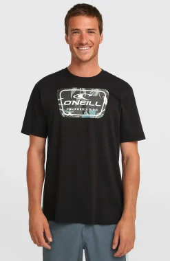 Homme O'Neill T-Shirts|Protection Anti-Uv-HommesT-shirt Graphic| Noire