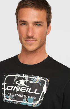 Homme O'Neill T-Shirts|Protection Anti-Uv-HommesT-shirt Graphic| Noire