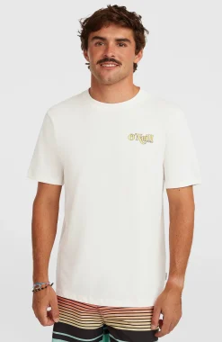 Homme O'Neill T-Shirts|Protection Anti-Uv-HommesT-shirt Graphic Logo| Blanc