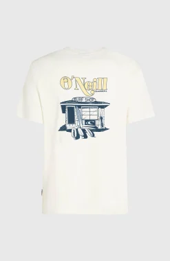 Homme O'Neill T-Shirts|Protection Anti-Uv-HommesT-shirt Graphic Logo| Blanc