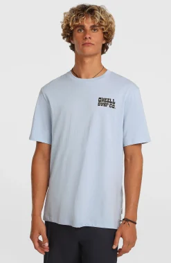 Homme O'Neill T-Shirts|Protection Anti-Uv-HommesT-shirt Graphic Logo| Bleu