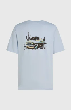 Homme O'Neill T-Shirts|Protection Anti-Uv-HommesT-shirt Graphic Logo| Bleu