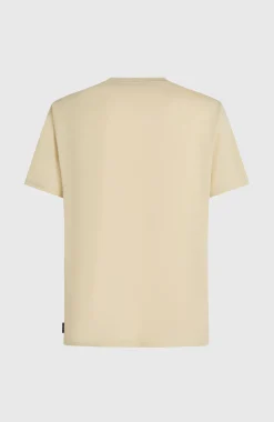Homme O'Neill T-Shirts|Protection Anti-Uv-HommesT-shirt Hybrid Polygiene Graphic| Beige