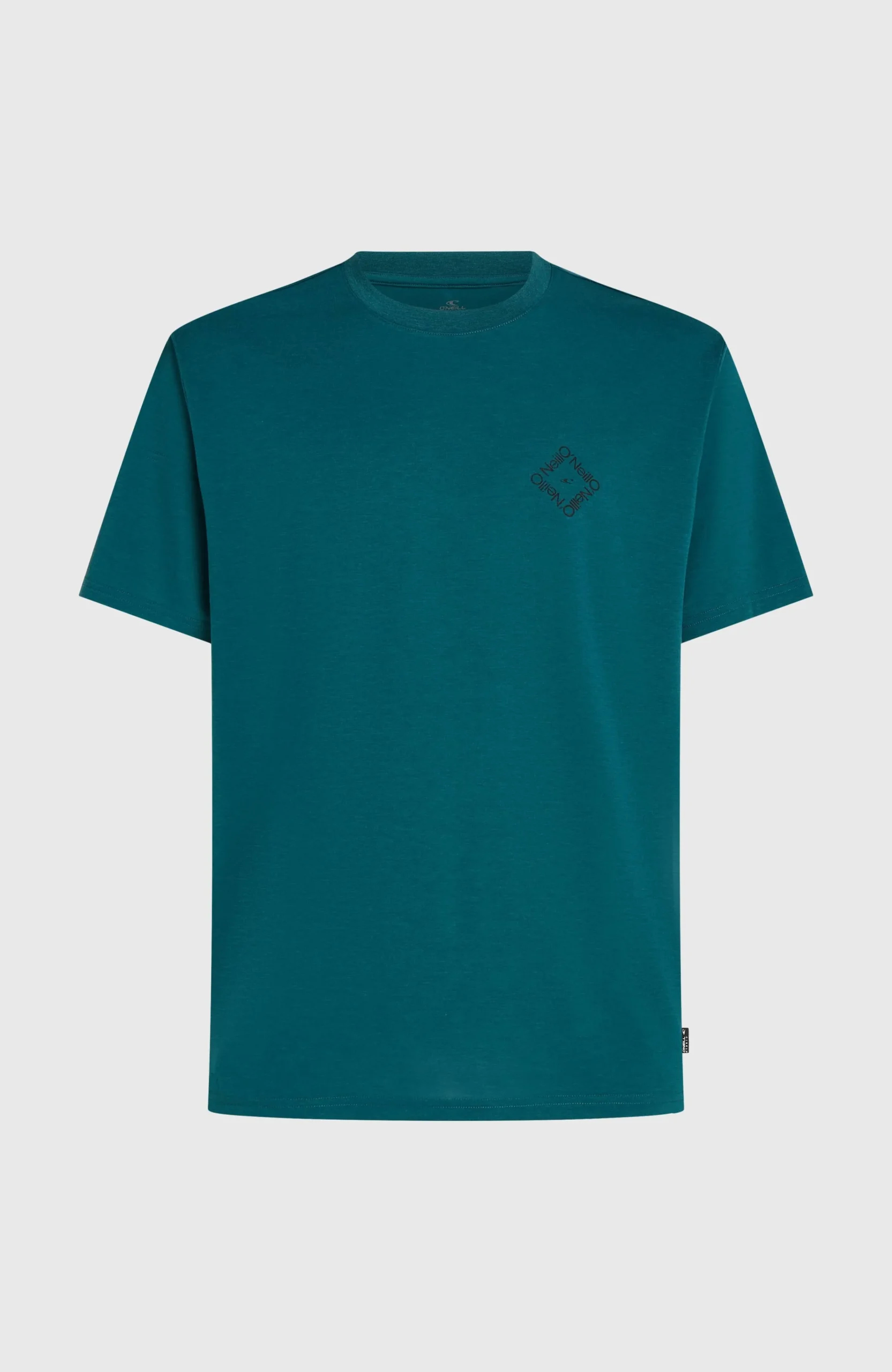 Homme O'Neill T-Shirts|Protection Anti-Uv-HommesT-shirt Hybrid Polygiene Back-Print| Vert