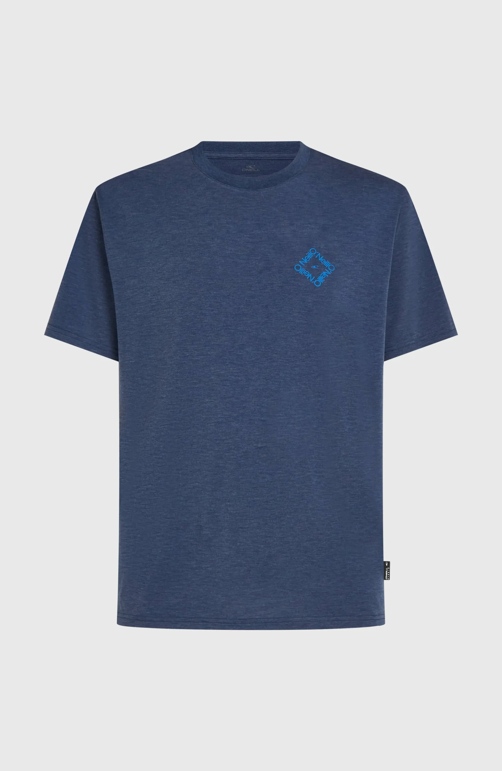 Homme O'Neill T-Shirts|Protection Anti-Uv-HommesT-shirt Hybrid Polygiene Back-Print| Bleu
