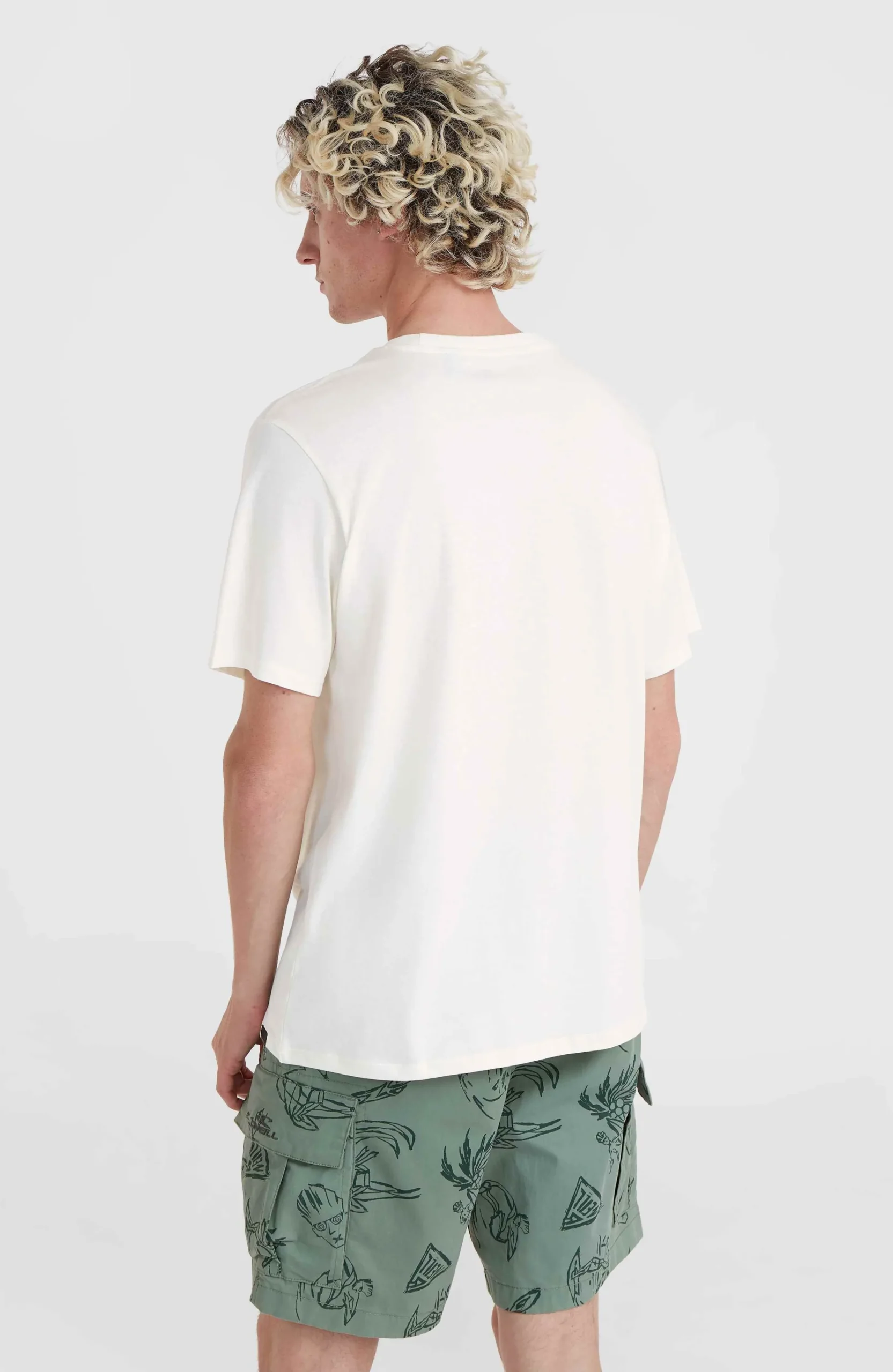 Homme O'Neill T-Shirts|Protection Anti-Uv-HommesT-shirt Logo| Blanc