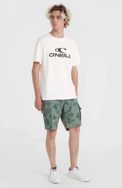 Homme O'Neill T-Shirts|Protection Anti-Uv-HommesT-shirt Logo| Blanc