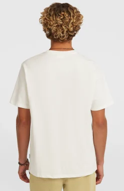 Homme O'Neill T-Shirts|Protection Anti-Uv-HommesT-shirt Melange Front-Print| Blanc