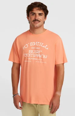 Homme O'Neill T-Shirts|Protection Anti-Uv-HommesT-shirt Muir| Orange