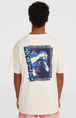Homme O'Neill T-Shirts|Protection Anti-Uv-HommesT-shirt Photo Back Print| Blanc