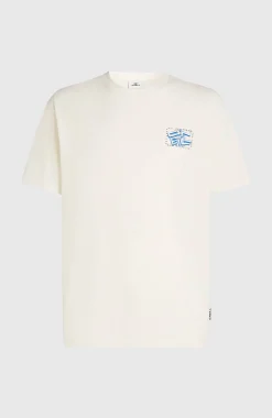 Homme O'Neill T-Shirts|Protection Anti-Uv-HommesT-shirt Photo Back Print| Blanc