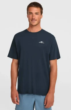 Homme O'Neill T-Shirts|Protection Anti-Uv-HommesT-shirt Small Logo| Bleu