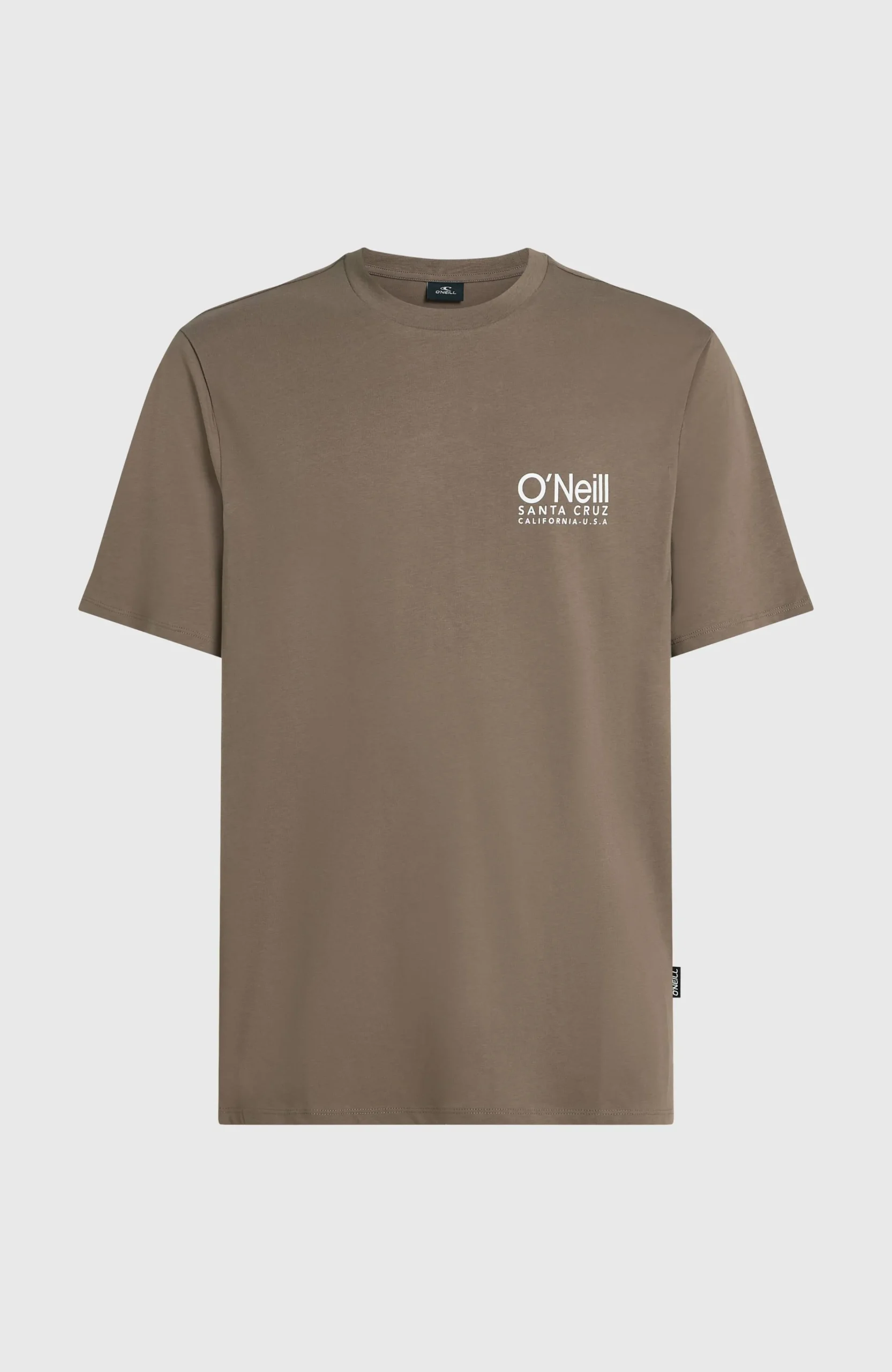 Homme O'Neill T-Shirts|Protection Anti-Uv-HommesT-shirt Original Cali Logo| Brun