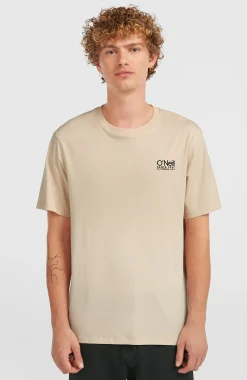 Homme O'Neill T-Shirts|Protection Anti-Uv-HommesT-shirt Original Cali Logo| Beige