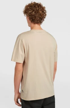 Homme O'Neill T-Shirts|Protection Anti-Uv-HommesT-shirt Original Cali Logo| Beige
