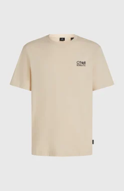 Homme O'Neill T-Shirts|Protection Anti-Uv-HommesT-shirt Original Cali Logo| Beige