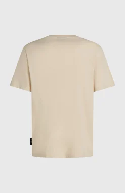 Homme O'Neill T-Shirts|Protection Anti-Uv-HommesT-shirt Original Cali Logo| Beige
