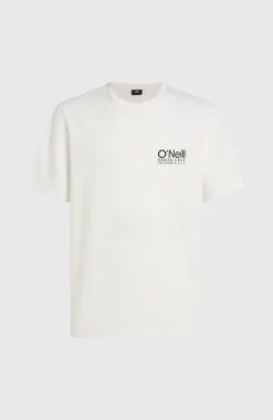 Homme O'Neill T-Shirts|Protection Anti-Uv-HommesT-shirt Original Cali Logo| Blanc