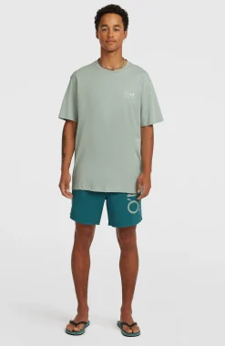 Homme O'Neill T-Shirts|Protection Anti-Uv-HommesT-shirt Original Cali| Vert