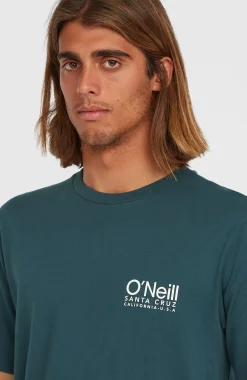Homme O'Neill T-Shirts|Protection Anti-Uv-HommesT-shirt Original Cali Logo| Bleu