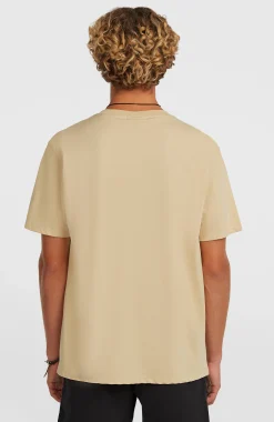 Homme O'Neill T-Shirts|Protection Anti-Uv-HommesT-shirt Original Cali| Beige