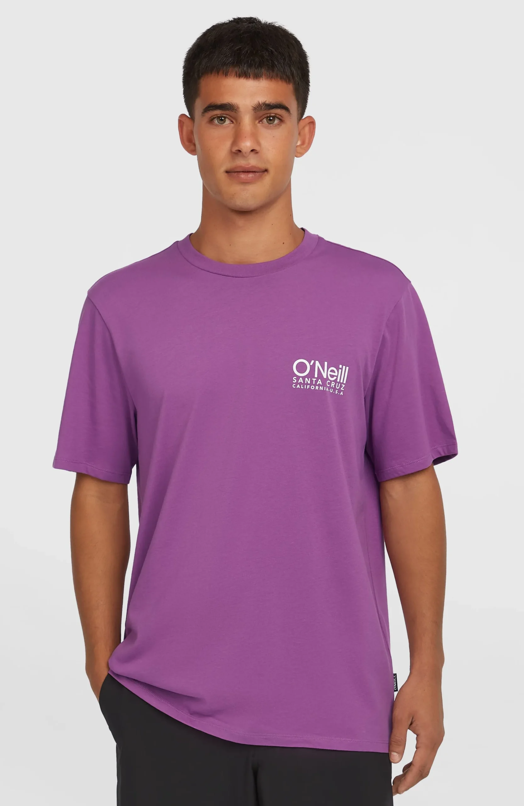 Homme O'Neill T-Shirts|Protection Anti-Uv-HommesT-shirt Original Cali Logo| Violet
