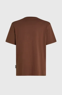 Homme O'Neill T-Shirts|Protection Anti-Uv-HommesT-shirt Original Cali Logo| Brun