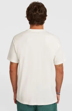 Homme O'Neill T-Shirts|Protection Anti-Uv-HommesT-shirt O'Riginals Badge| Blanc