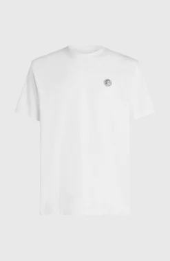 Homme O'Neill T-Shirts|Protection Anti-Uv-HommesT-shirt O'Riginals Badge| Blanc