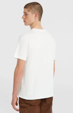Homme O'Neill T-Shirts|Protection Anti-Uv-HommesT-shirt O'Riginals Badge| Blanc