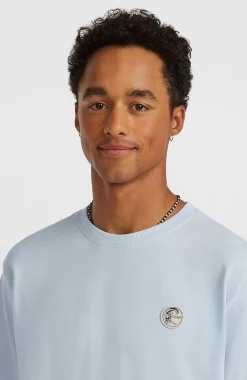 Homme O'Neill T-Shirts|Protection Anti-Uv-HommesT-shirt O'Riginals Badge| Bleu