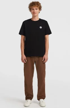 Homme O'Neill T-Shirts|Protection Anti-Uv-HommesT-shirt O'Riginals Badge| Noire